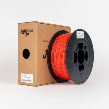 Filament Roffelsen 3D PLA 1,75 mm 1 kg Czerwony