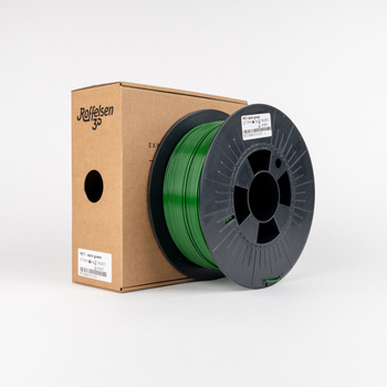 Filament Roffelsen 3D PET 1,75 mm 1 kg Ciemny Zielony