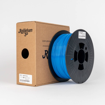 Filament Roffelsen 3D PET 1,75 mm 1 kg Jasny Niebieski