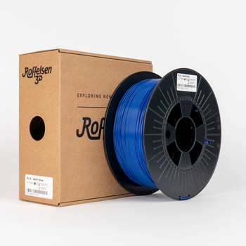 Filament Roffelsen 3D PLA 1,75 mm 1 kg Ciemny Niebieski