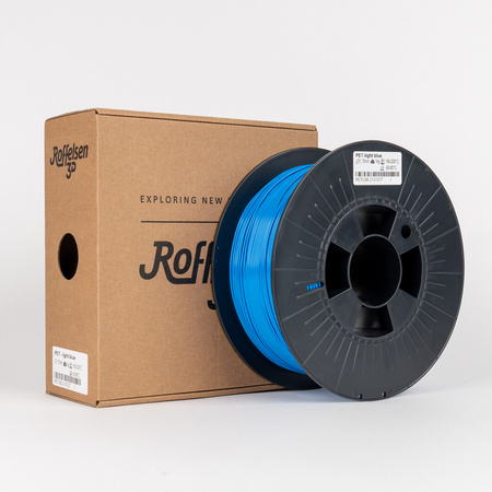 Filament Roffelsen 3D PET 1,75 mm 1 kg Jasny Niebieski