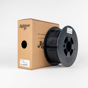 Filament Roffelsen 3D PET 1,75 mm 1 kg Czarny