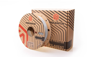 Filament Prografen PLA 1,75 mm 0,5 kg Srebrny